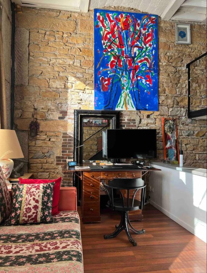 Ferienwohnung Loft Sur Saone Lyon Exterior foto